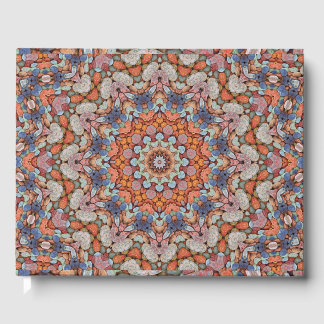 Rocky Roads Rustic Oranje Kaleidoscoop Gastenboek