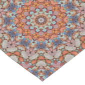 Rocky Roads Rustic Oranje  Kaleidoscoop Korte Tafelloper (Hoek)