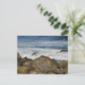 Rocky Seashore Briefkaart (Staand voorkant)