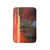 Rocky Seashore op Sunset Badmat (Voorkant Verticaal)