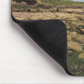 Rocky Seaside met motorboot Muismat (Hoek)