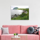 Rocky Shoals op het eiland Unalaska Canvas Afdruk (Insitu (Woonkamer))