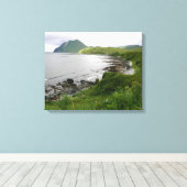 Rocky Shoals op het eiland Unalaska Canvas Afdruk (Insitu (Houten vloer))