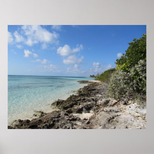 Rocky Shore - Coco Cay Poster (Voorkant)