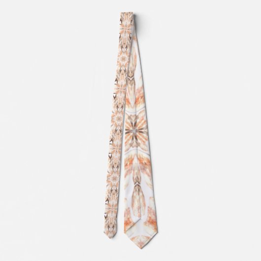 Rocky Shore Colors Abstracte Stropdas (Achterkant)