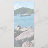 Rocky Shore St. Thomas Trouwmenu Menu (Achterkant)