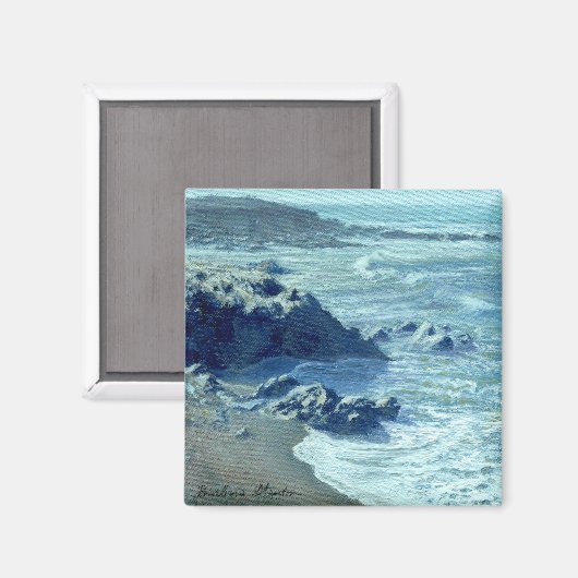 "Rocky Shoreline" Magnet (Voorkant / Achterkant)
