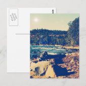 Rocky Shores of Lake Superior Briefkaart (Voorkant / Achterkant)