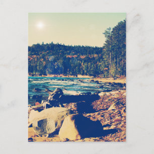 Rocky Shores of Lake Superior Briefkaart