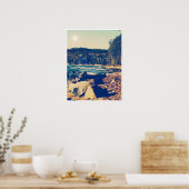 Rocky Shores of Lake Superior Poster (Keuken)