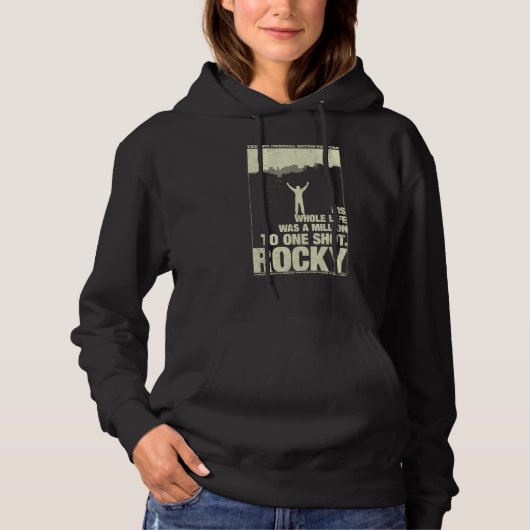 Rocky Silhouette Hoodie (Voorkant)