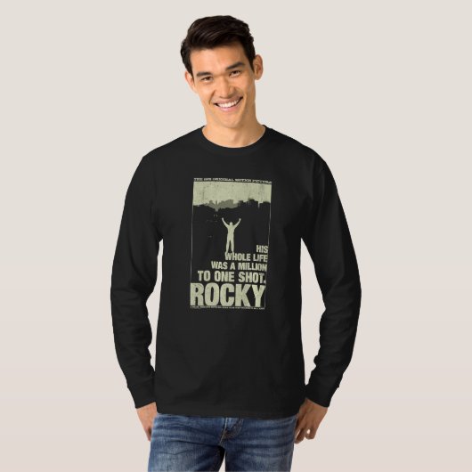 Rocky Silhouette   T-shirt (Voorkant volledig)