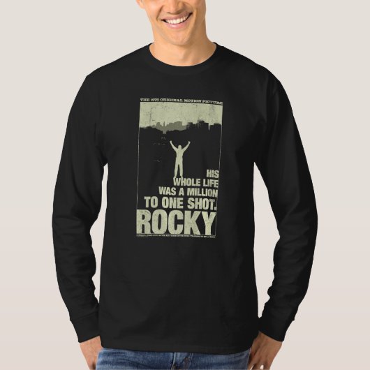 Rocky Silhouette T-shirt (Voorkant)