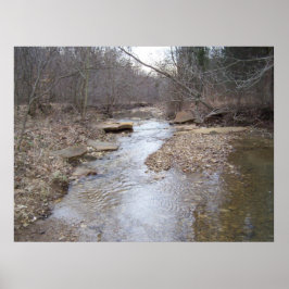 Rocky Stream Poster