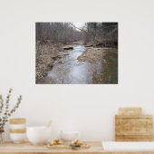 Rocky Stream Poster (Keuken)