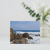 Rocky Surf, Crystal Cove State BeachCorona Del ... Briefkaart (Staand voorkant)