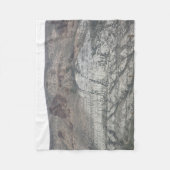 Rocky Surface Fleece Blanket (Voorkant)
