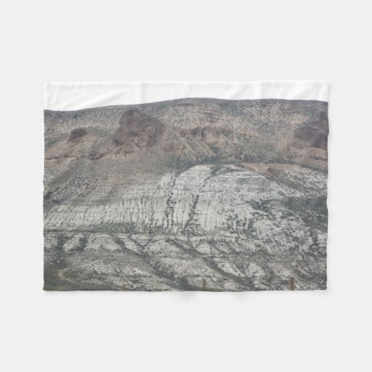 Rocky Surface Fleece Blanket Deken (Voorkant (Horizontaal))