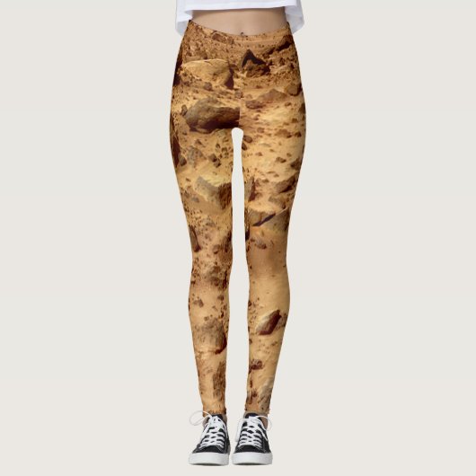 Rocky Surface of Planet Mars Leggings (Voorkant)