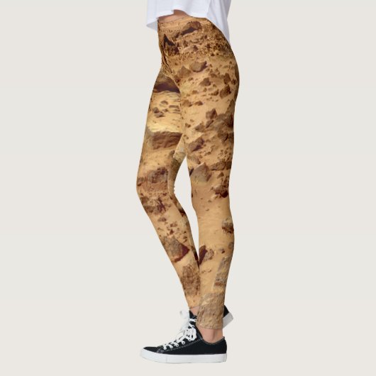 Rocky Surface of Planet Mars Leggings (Links)