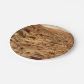 Rocky Surface of Planet Mars Papieren Bordje (Gekanteld)