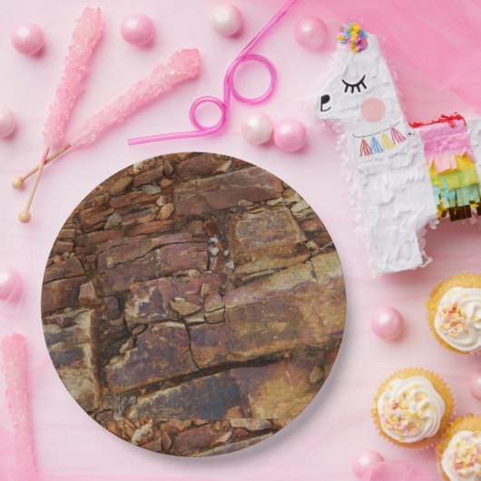 Rocky Uitzicht Papieren Bordje (Feest)