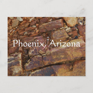 Rocky uitzicht, Phoenix, Arizona Briefkaart