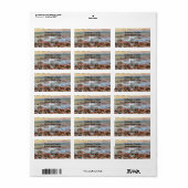 Rocky Waves 0742-adres Etiket (Full Sheet)