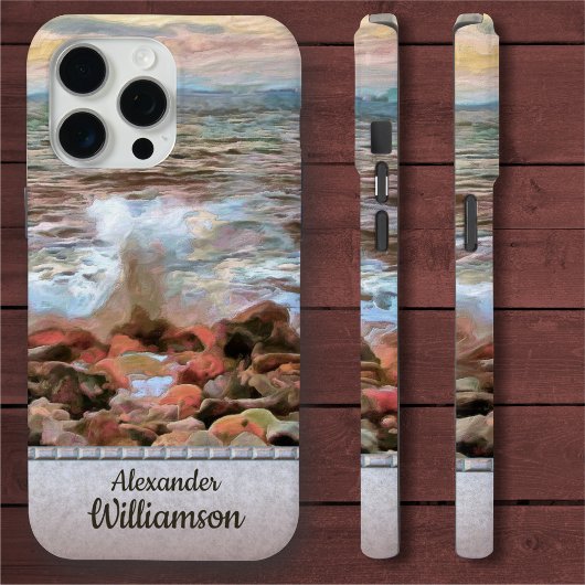 Rocky Waves 0742 Case-Mate iPhone Case