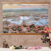 Rocky Waves 0742 Hangend Wandkleed