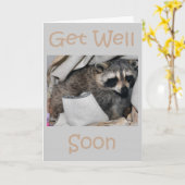 Rocky wordt gezond kaart (Gele Bloem)