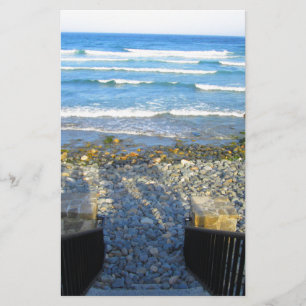 Rocky York Beach Access Briefpapier