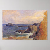 Rocky Zee Coast by Paul Gauguin (beste kwaliteit) Poster (Voorkant)