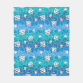 Rocky Zee Pattern Fleece Deken (Voorkant)