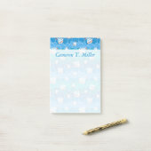 Rocky Zee Pattern | Jouw namen toevoegen Post-it® Notes (Op bureau)