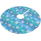 Rocky Zee Pattern Kerstboom Rok (Gekanteld)