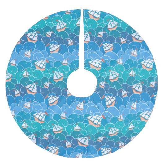 Rocky Zee Pattern Kerstboom Rok (Voorkant)