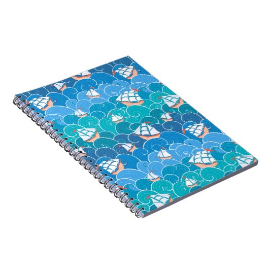 Rocky Zee Pattern Notitieboek (Rechterzijde)