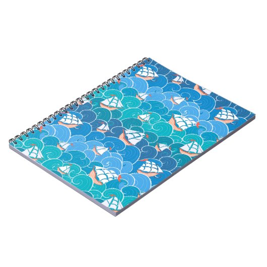 Rocky Zee Pattern Notitieboek (Linkerzijde)