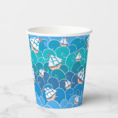 Rocky Zee Pattern Papieren Bekers (Achterkant)