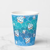 Rocky Zee Pattern Papieren Bekers (Voorkant)