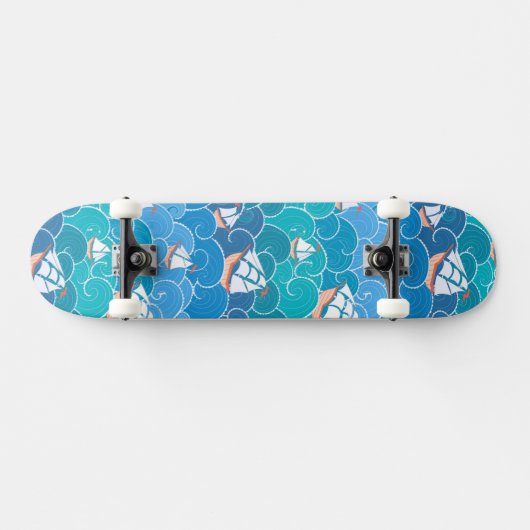Rocky Zee Pattern Persoonlijk Skateboard (Horizontaal)
