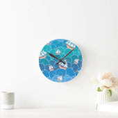 Rocky Zee Pattern Ronde Klok (Huis)