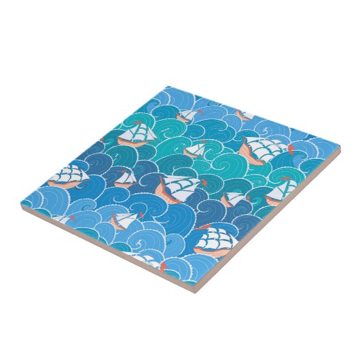 Rocky Zee Pattern Tegeltje (Zijkant)