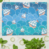 Rocky Zee Pattern Theedoek (Gevouwen)