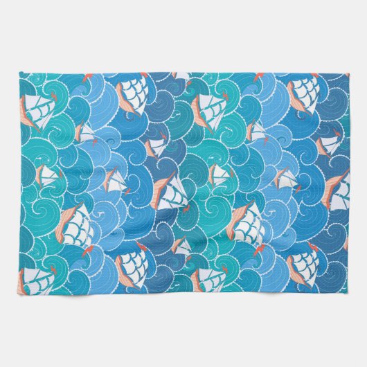 Rocky Zee Pattern Theedoek (Horizontaal)