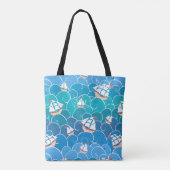 Rocky Zee Pattern Tote Bag (Achterkant)