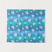 Rocky Zee Pattern Wandkleed (Voorkant (horizontaal))