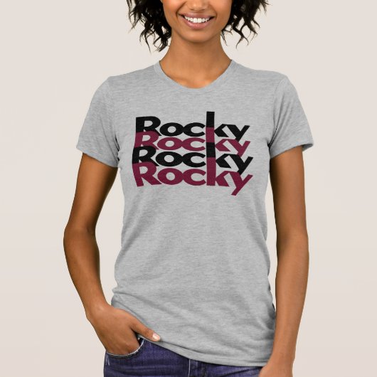 Rocky - Zout op het Rocks T-shirt (Voorkant)