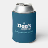 Rocky's Lounge Koelbox - Don's Barber Shop Blikjeskoeler (Blikje Achterkant)